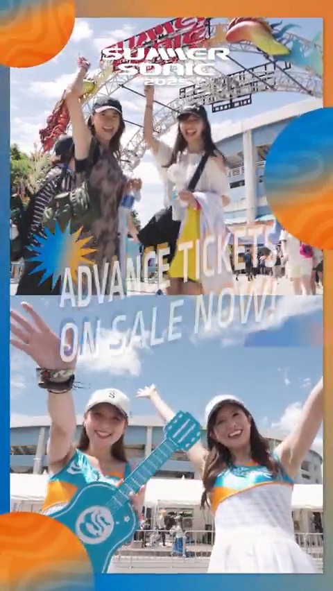 ◤#サマソニ 第6弾アーティストが発表🔥◢ ／ 🎉全券種チケットただいま先行受付中！ お気に入りのアーティスト＆ 出演日程をチェックして、 オフィシャル先行で確実にGET！ ＼ ARTIST LINEUP 🎵 Customers from overseas! 🌏 #summersonic