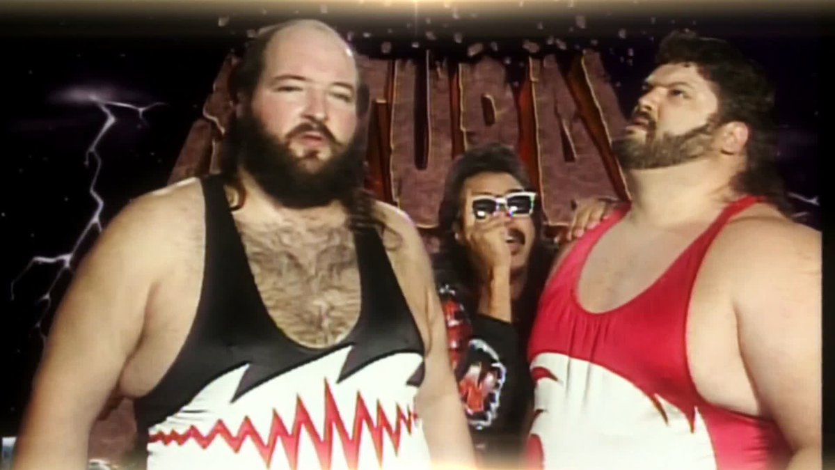 A larger-than-life pairing that changed the game regarding tag team wrestling, The Natural Disasters will be remembered forever for their collective destruction and indomitable fighting spirit as they take their place as members of the #WWEHOF Class of 2025.
