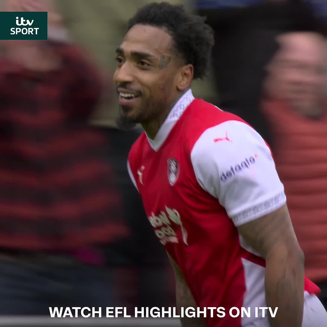 What a run from Mallik Wilks! ๐โโ๏ธ๐จ Still had enough energy for a celebratory griddy ๐
Rotherham United | EFL