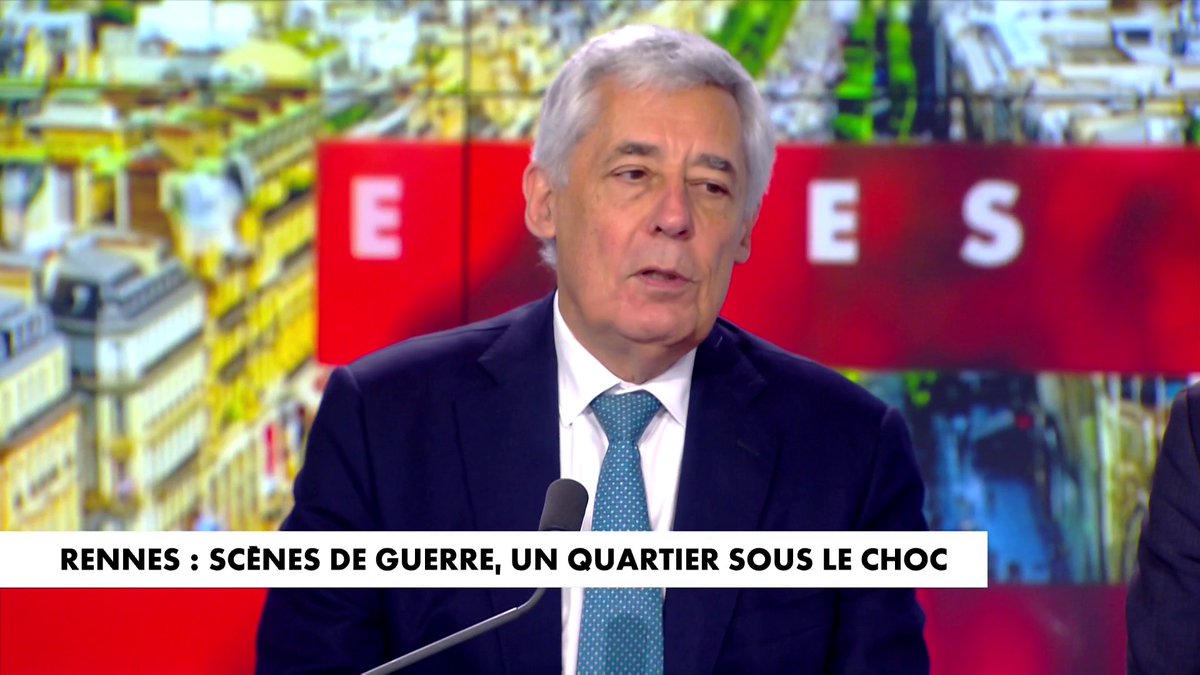 Henri Guaino, ancien conseiller de Nicolas Sarkozy, sur la fusillade qui a éclaté dans un quartier de Rennes, blessant plusieurs personnes : «On voit des gens se tirer dessus à la kalachnikov» dans #HDProsWE