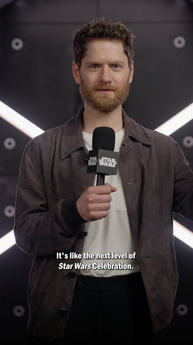 Kyle Soller is excited to be at #StarWarsCelebration on the cusp of the premiere of Season 2 of Andor.