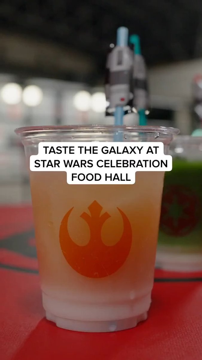 Yub nub, yum grub! The #StarWarsCelebration Food Hall has the most delicious treats in the galaxy.