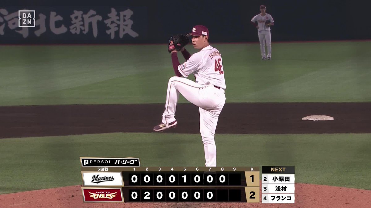 鬼神の如く 圧巻の投球 藤平尚真が三者連続奪三振 ⚾プロ野球(2025/4/19) 🆚楽天×ロッテ 📱Live on DAZN #オレをみろ #RakutenEagles