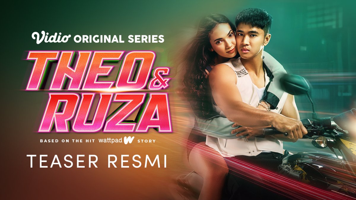 dengkul yg dielus tapi hati yg gemeter hahayyy guwe banget sih ini 😋🤙🏻 ada yg baru dari Vidio dan bakalan tayang mulai minggu depan. THEO & RUZA!