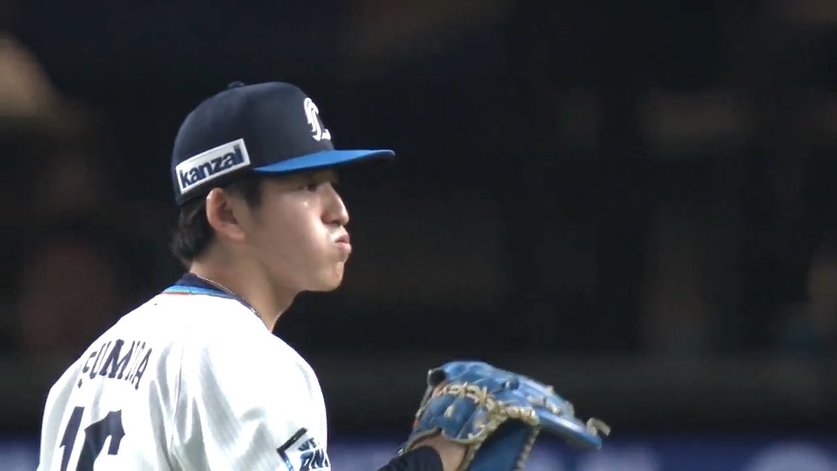 #隅田知一郎 好投キラリ✨ #山川穂高 を3打数無安打に抑える活躍💪 気合いの乗った投球を続ける🔥 おトクな年額プランキャンペーン実施中! 詳しくはこちら ▶️: #seibulions #パリーグ #ベースボールLIVE