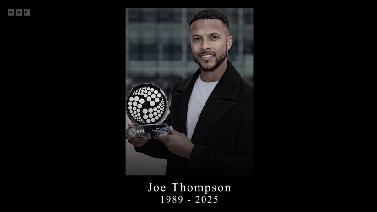 A touching tribute from Glenn Murray on Joe Thompson ❤️ The former Rochdale midfielder sadly passed away at the age of 36.