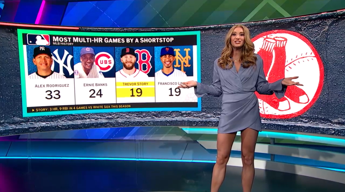 Trevor Story’s 19 multi-homer games are tied for the third most ever by a shortstop! 📺 #QuickPitch with Abby Labar