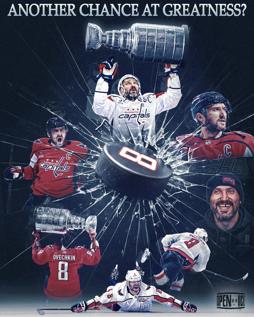 Alex Ovechkin is on a quest for his SECOND championship. The Stanley Cup Playoffs begin TONIGHT 🍿🔥