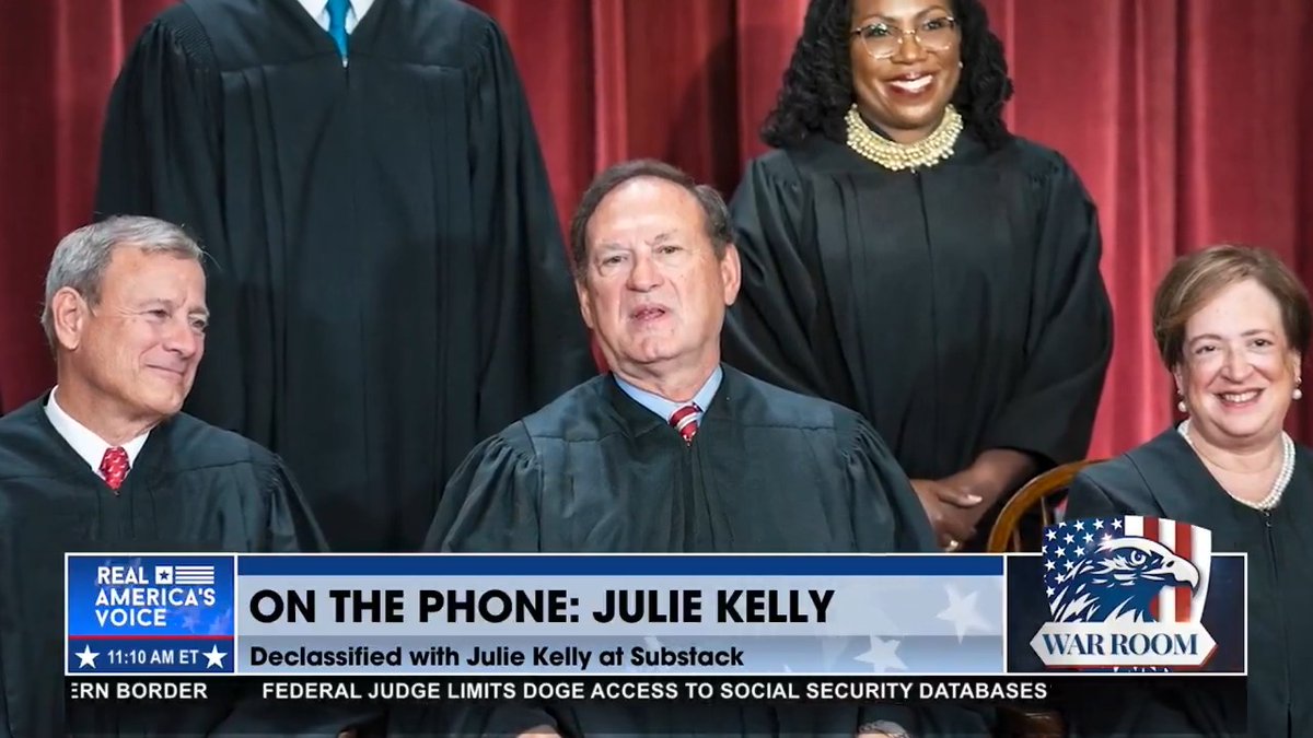 SUPREME COURT BLOCKS TRUMP DEPORTATION OF ILLEGALS UNDER ALIEN ENEMIES ACT Julie Kelly 🇺🇸 breaks it down. Bannon’s WarRoom