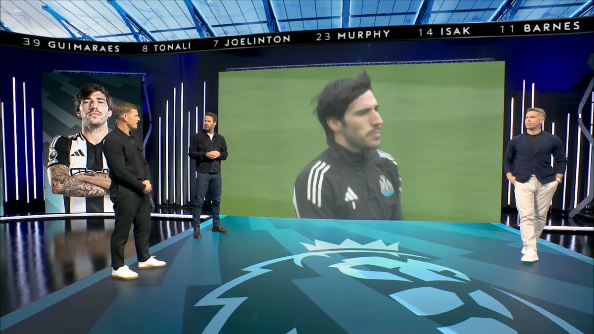 "He's got everything" ๐ Matt Ritchie heaps praise on Sandro Tonali โคต๏ธ