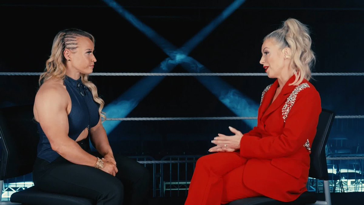 "I was never supposed to be here, but I'm here anyway, and I'm doing it." Jordynne Grace sits down with Sarah Schreiber to discuss her long road to the #WWENXT Women's Champion Match TODAY at #StandAndDeliver.