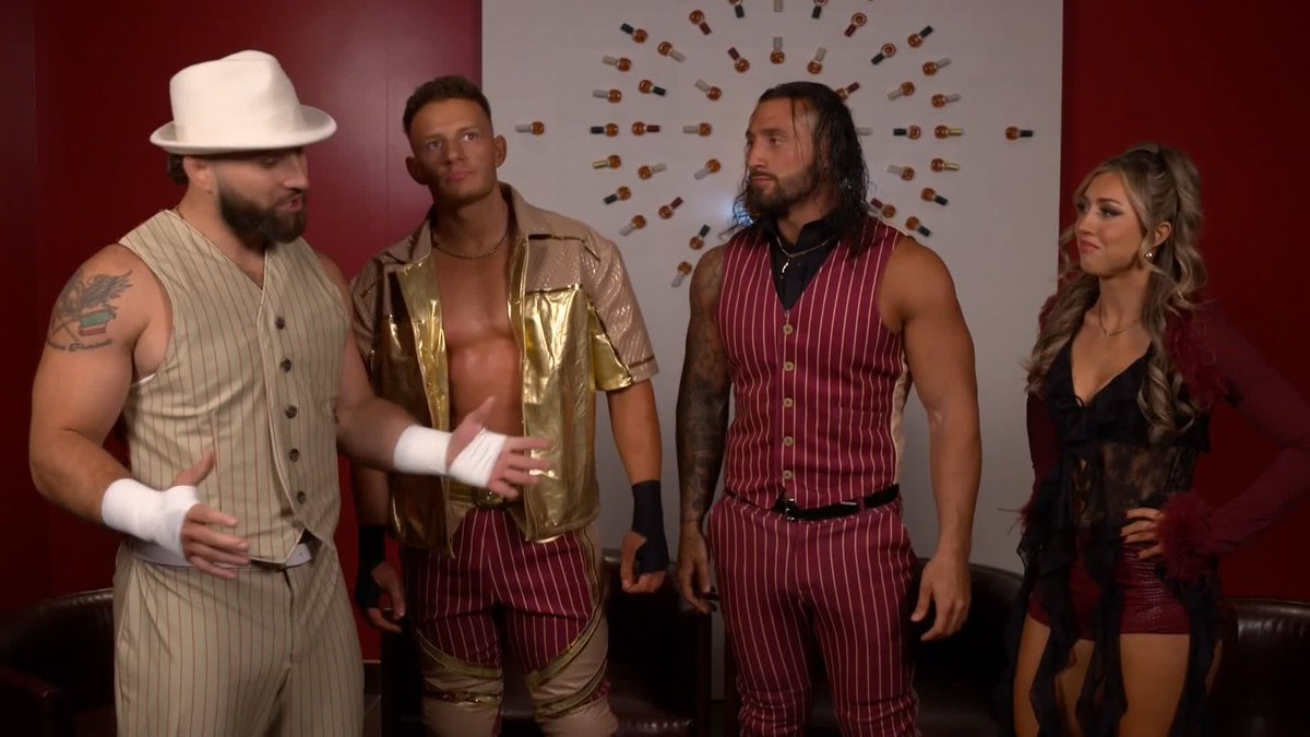 "We do this as a family." The D'Angelo Family is ready to remind the world who runs #WWENXT TODAY at #StandAndDeliver! 🤌