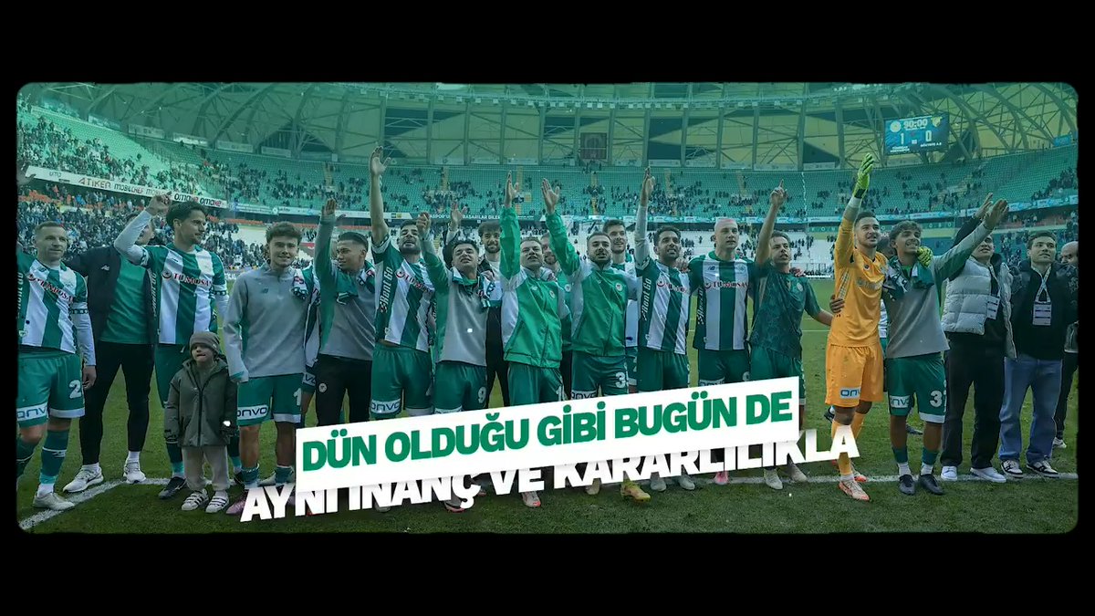 Aynı inanç ve kararlılıkla #KupayaKoşalım 🏆