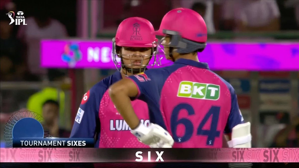14-YEAR-OLD Vaibhav Suryavanshi hits his first IPL delivery for SIX 😱