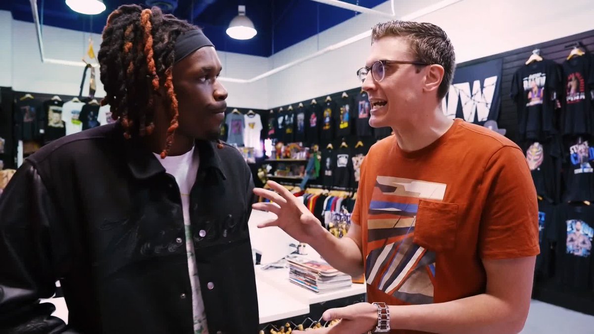 "Now that I've earned it, I gotta go crazy." Ahead of the biggest match of his career, Je’Von Evans talks to Vic Joseph about how he's feeling ahead of the main event of #StandAndDeliver.