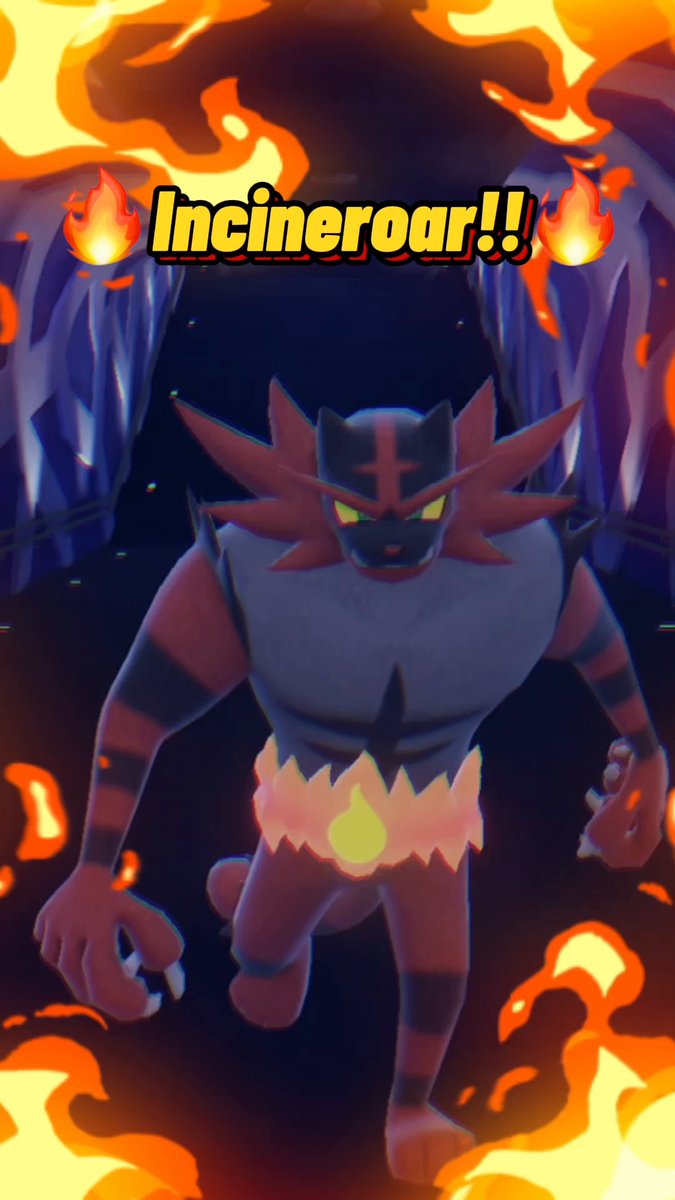 Taking time to acknowledge Incineroar 🔥☝️