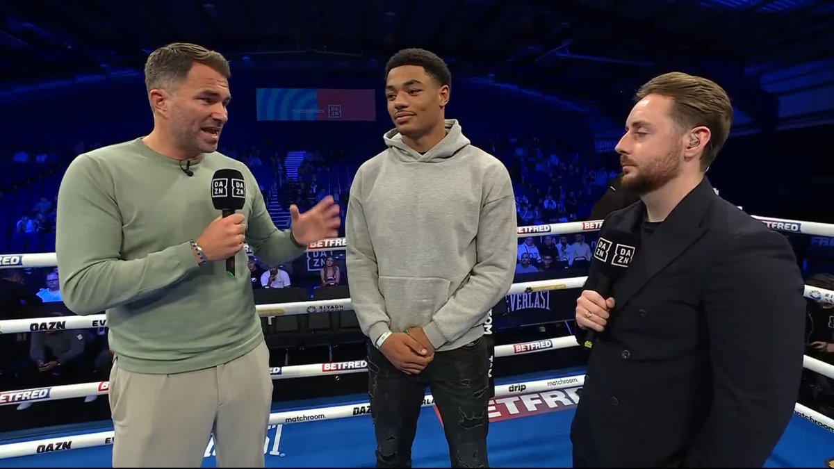 🗣️ "He is the guy that can follow in the footsteps in Anthony Joshua" Introducing new Matchroom Boxing signing Leo Atang 🔥