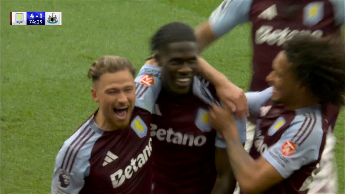 "They are blowing their Champions League rivals OUT OF THE WATER!" 🎙️ Amadou Onana with a sublime finish to put Aston Villa out of Newcastle's reach 🚀