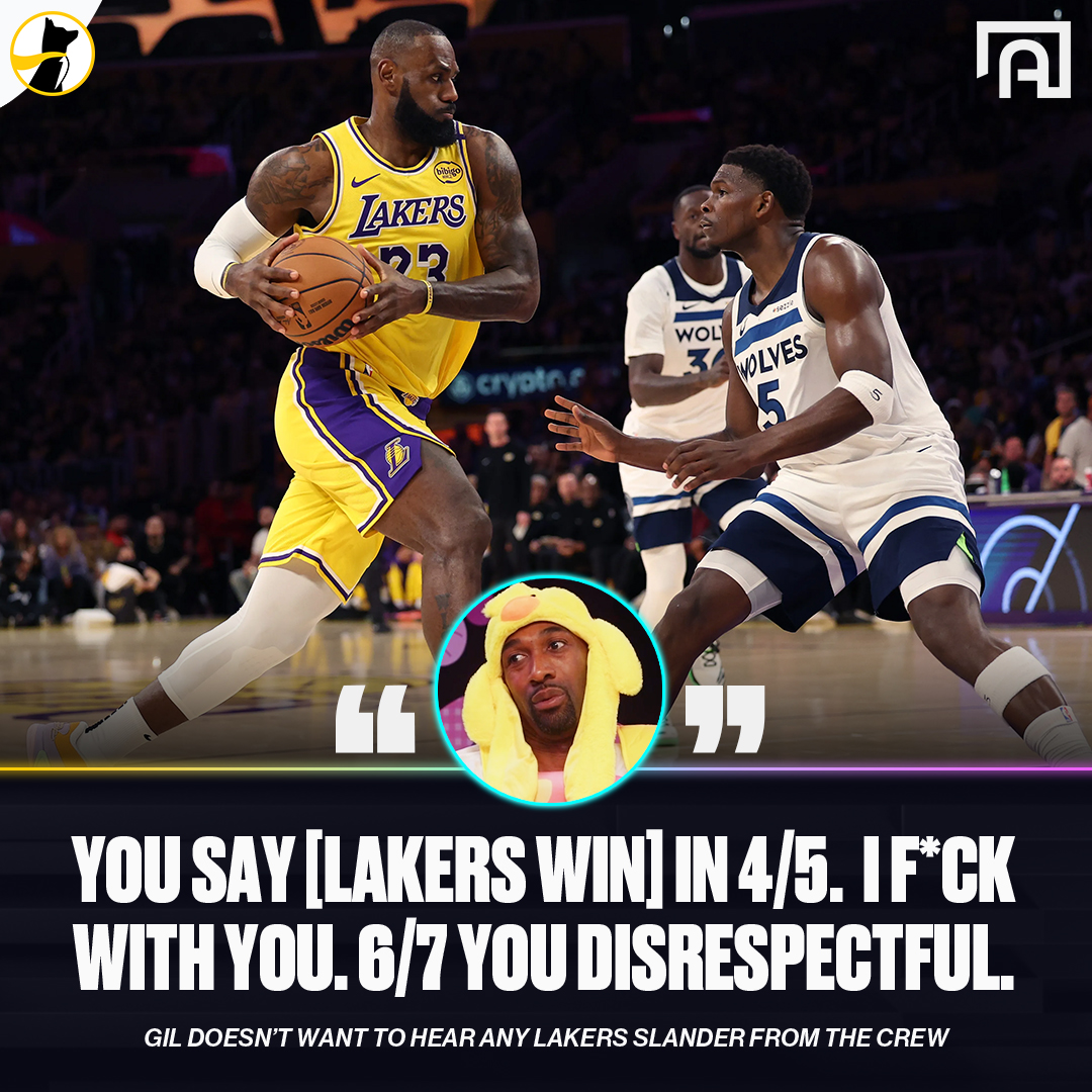 ANT-MAN, Bat-Man, Spider-Man… it don’t matter, Lakers in 5!! 🟣🟡