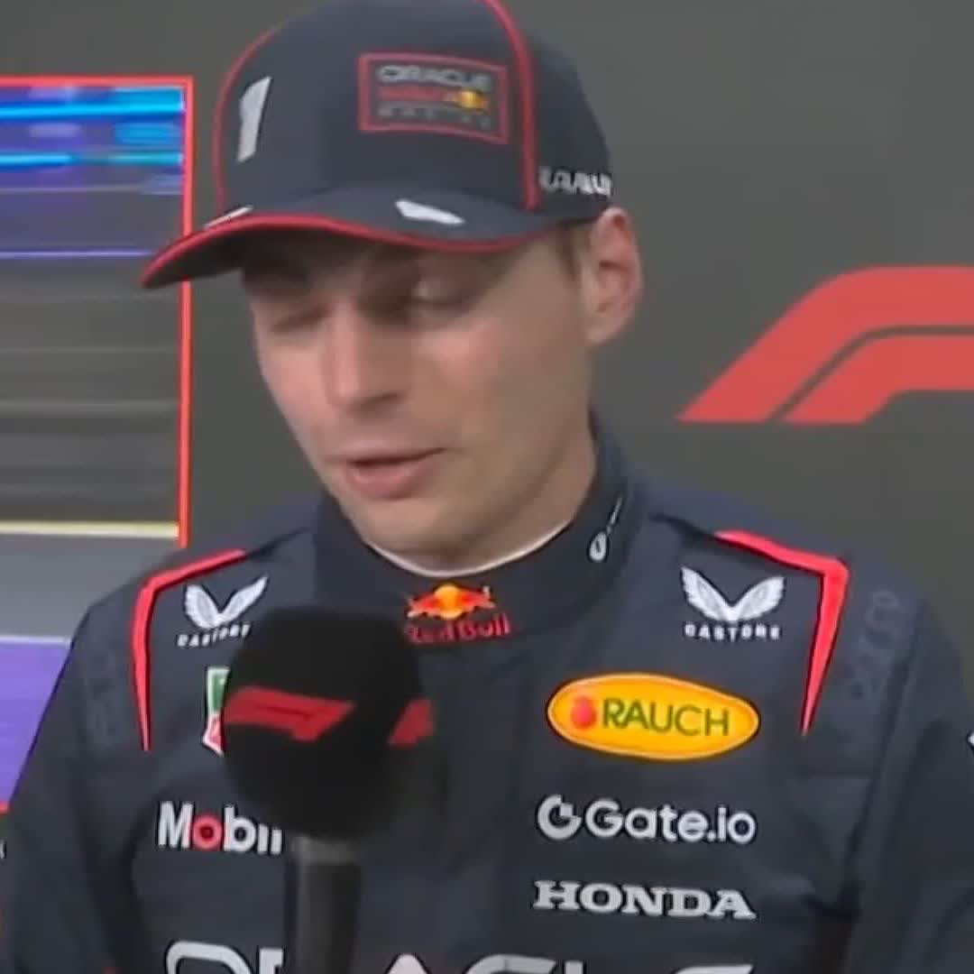 "It's really satisfying." 👌 Max Verstappen after claiming pole position for the Saudi Arabian GP 🏎️