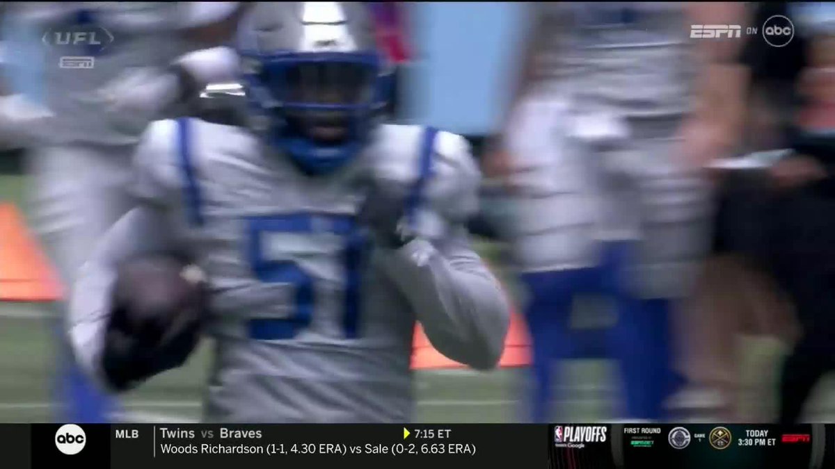 WE GOT A GAME Willie Harvey stepping up for St. Louis with this pick six 👏