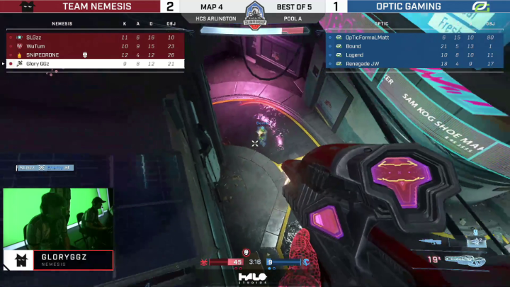 Top-tier plays on display this weekend 🤯 Catch even more high-octane Halo as we enter the second day of competition at #HCSArlington25! 🟣 🔴
