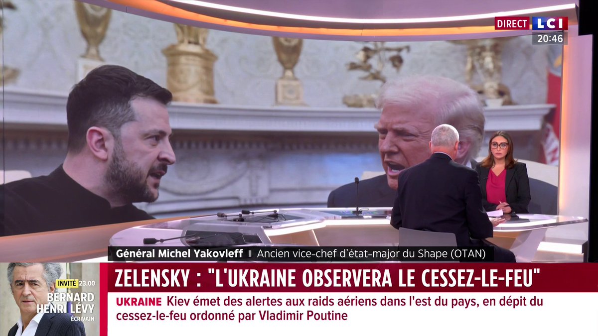 🗣️ "Les gens se battent pour des valeurs, Trump ne peut pas le comprendre, il ne s'est jamais battu" résume le général Michel Yakovleff ▶️ ✦ Margot Haddad ✦