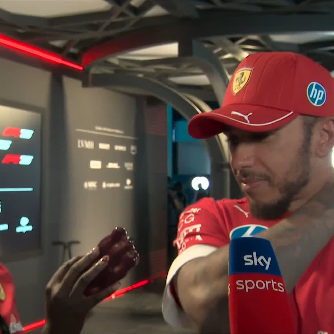 "It was challenging, as always, qualifying for me." Lewis Hamilton after qualifying seventh 💬