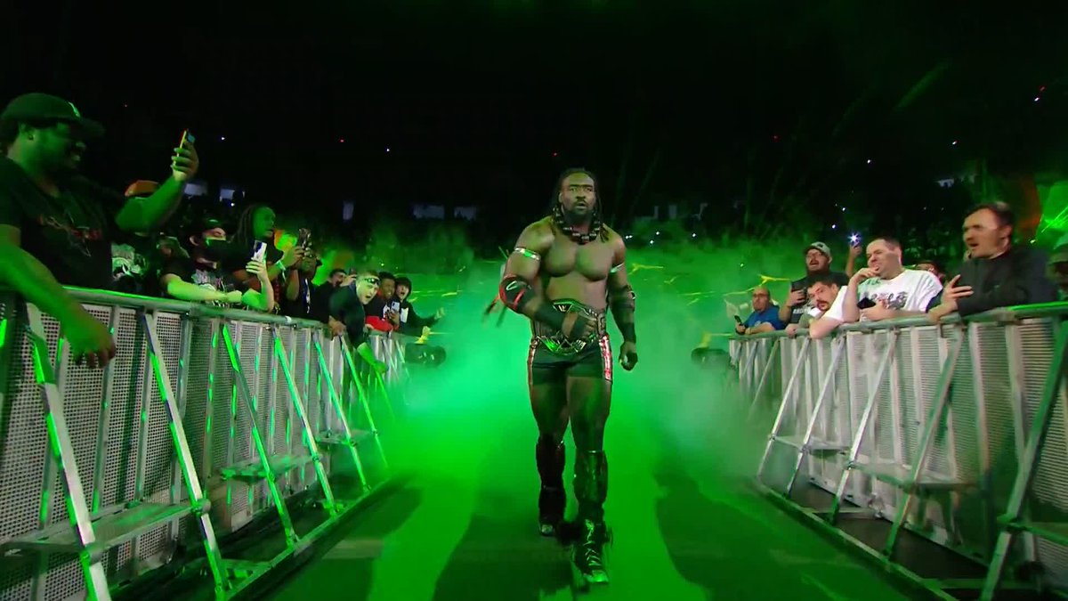 😤 😤 😤 Oba Femi wwe has arrived! #StandAndDeliver