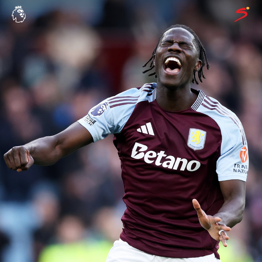 It's a 𝐑𝐎𝐂𝐊𝐄𝐓 from Amadou Onana 🚀 Aston Villa give Newcastle Utd no chance in a stunning Villa Park display 🦁🔥 #SSPL | #AVLNEW