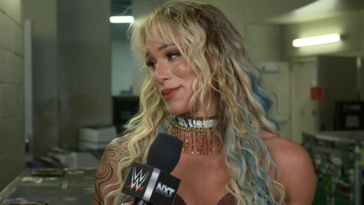 EXCLUSIVE: Sol Ruca vows to be the best #WWENXT Women’s North American Champion in history after her incredible win in Las Vegas. #StandAndDeliver