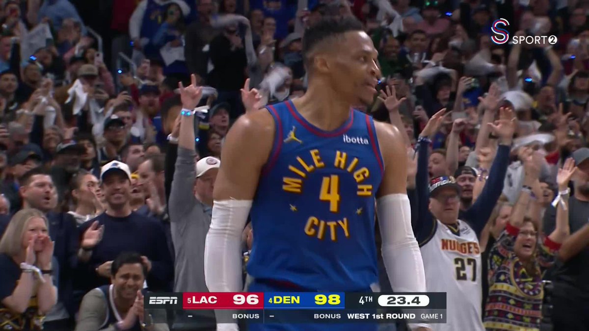 RUSSELLLLLLLLLLL WESTBROOOOOOOOOOOOOOOOOOKKKKKKKK ELİ TİTREMEDİ ÜÇLÜĞÜ YOLLADI 🚨🚨🚨
