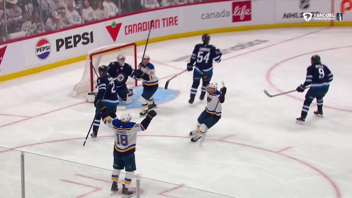 Exactly the kind of start we were looking for. LET'S GOOOOO!!!! #stlblues