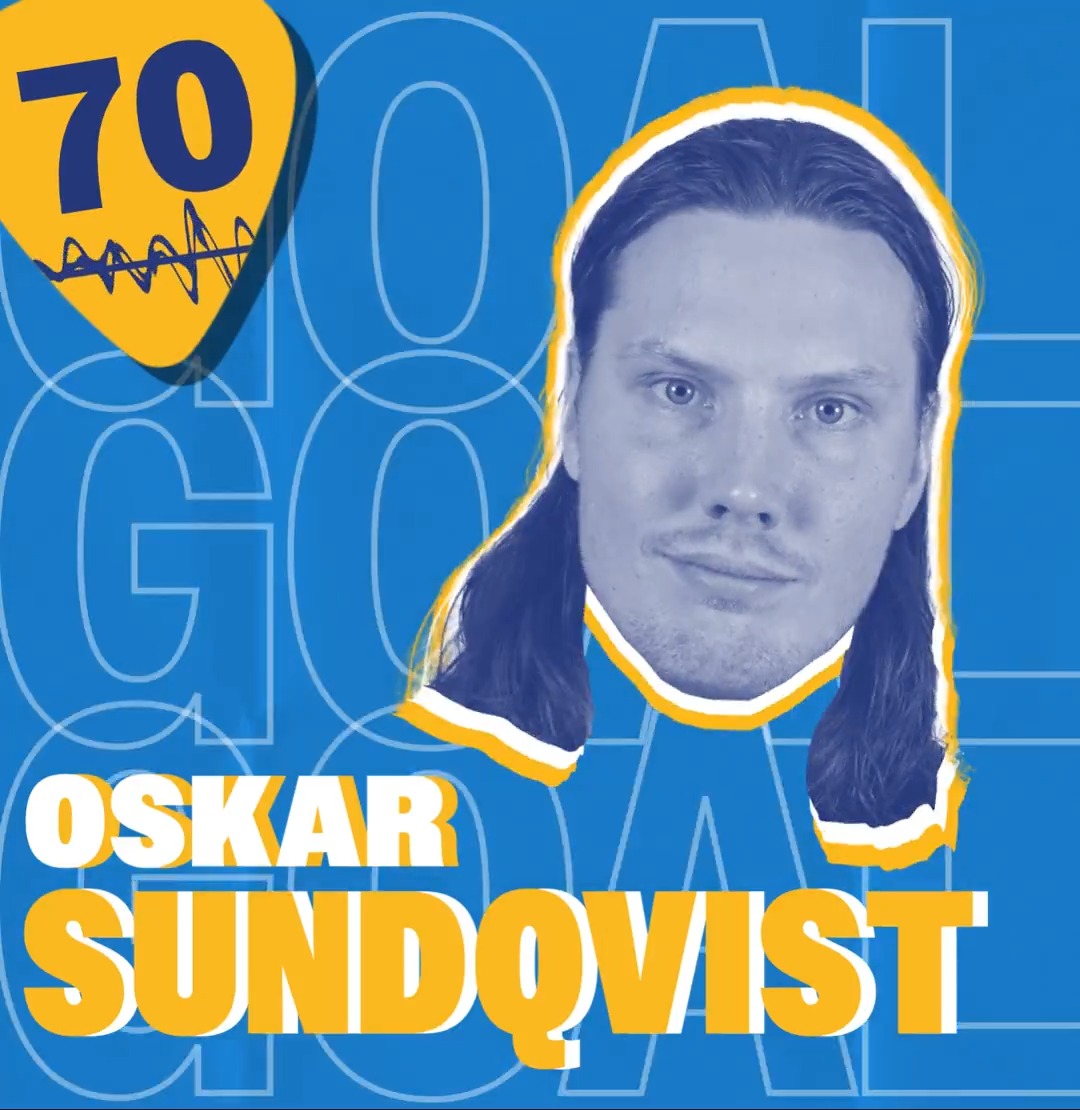 OSKAR SUNDQVIST TIES THE GAME!!! 2-2 with 1:50 left in the first period. #stlblues