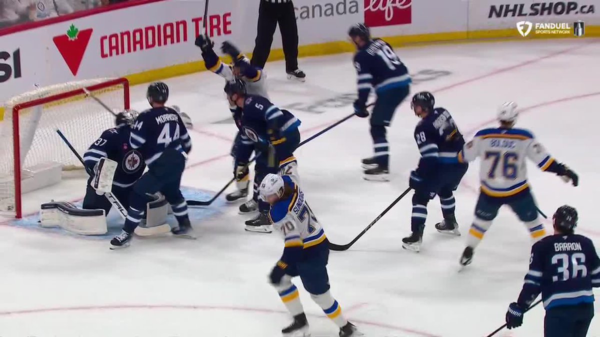 It might be rainy in STL today but it sure is SUNNY in Winnipeg. #stlblues