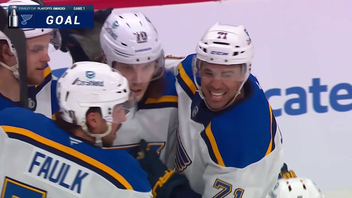 Oskar Sundqvist ties it right back up! 🎶 #StanleyCup 🇺🇸: @NHL_on_TNT &amp; Sports on Max ➡️ 🇨🇦: Sportsnet or stream on Sportsnet+ ➡️