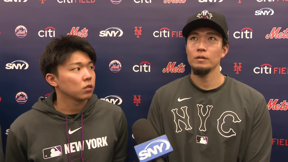 "They had runners in scoring position at various points in the game, Reed bailed me out at one point. I don't feel like my pitches are getting them out, they're making contact and my fielders are doing a great job behind me" - Kodai Senga