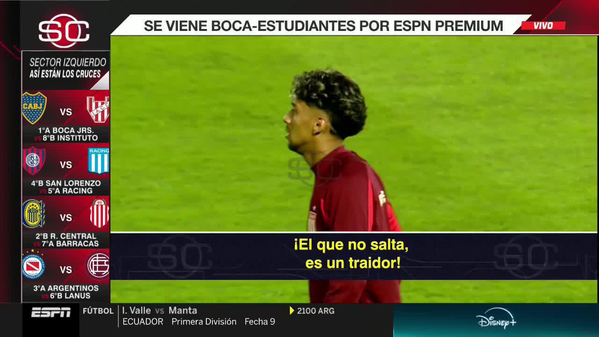 🗣️"EL QUE NO SALTA, ES UN TRAIDOR". 🏟️La primera 'bienvenida' de #LaBombonera al #ExBoca Cristian Medina.
