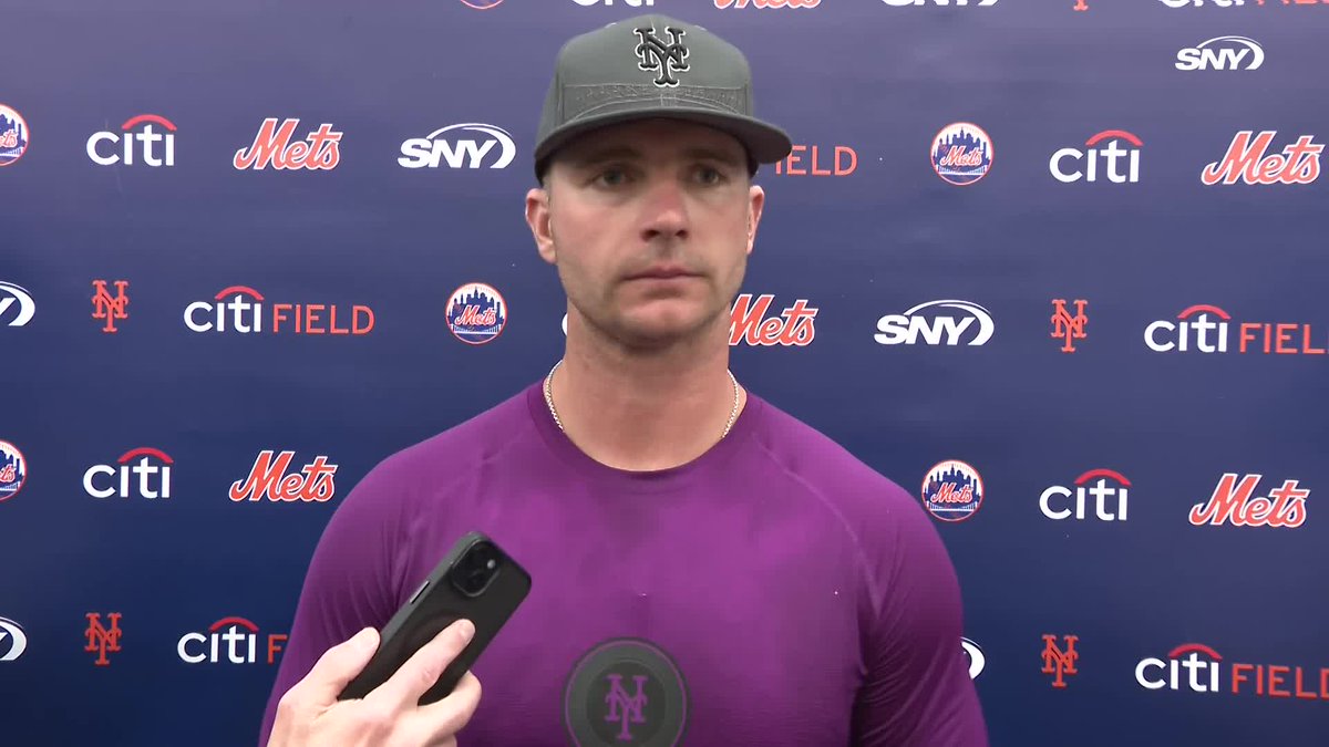 Pete Alonso says the last time he's felt this locked in was "junior year of college" 🤣