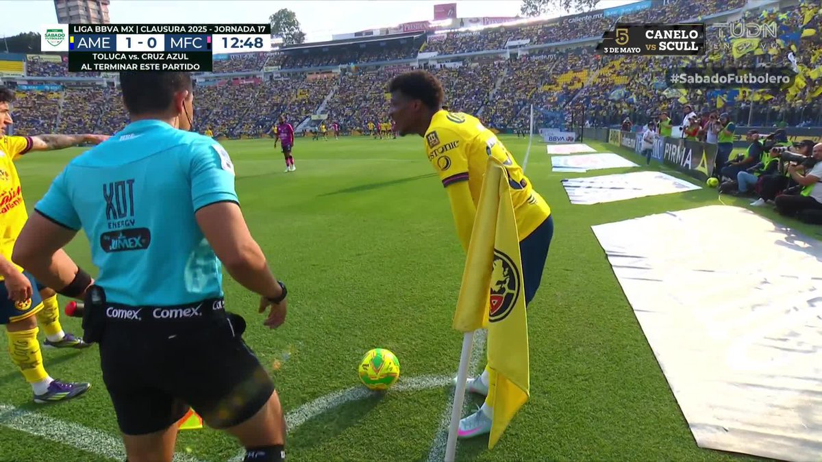 Álvaro Fidalgo es el jugador más completo de la Liga MX y es el goleador del Club América este torneo, bendito sea el día que llegó el Maguito🪄💛