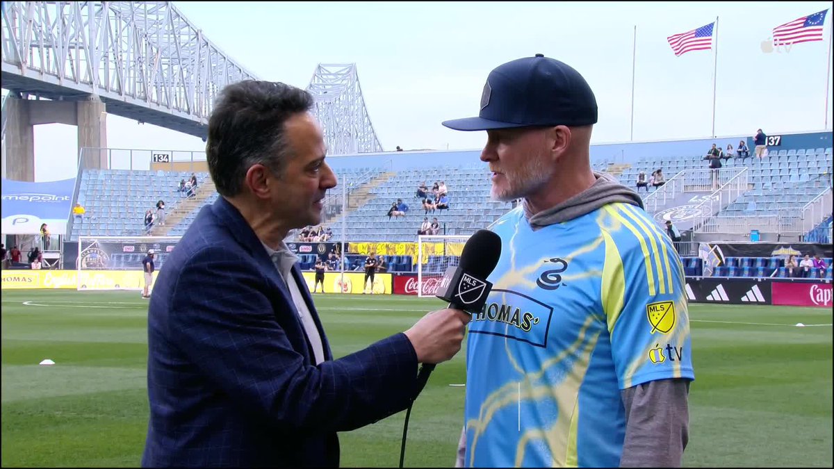 "We watch Wednesday nights, Saturday nights, Sunday nights." 🏈 Buffalo Bills head coach Sean McDermott in Philly ahead of the Philadelphia Union game.