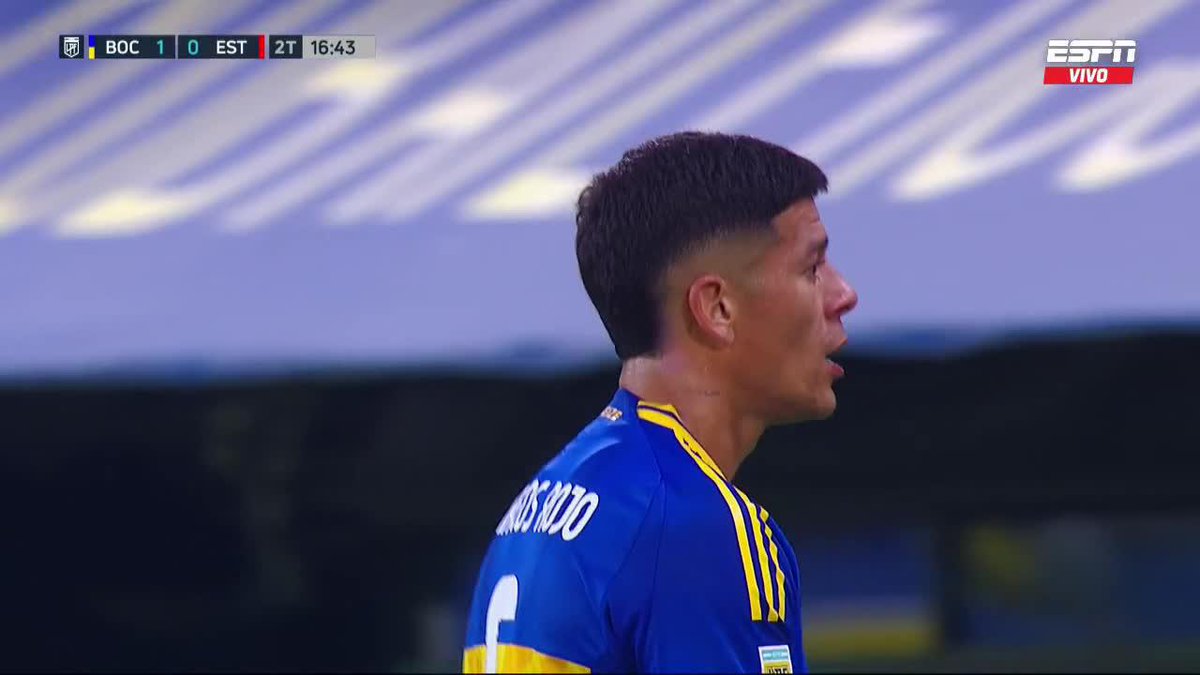 👏Antes del gol de #Boca, los APLAUSOS de #LaBombonera a #MarcosRojo cuando se iba reemplazado por Ayrton #Costa.