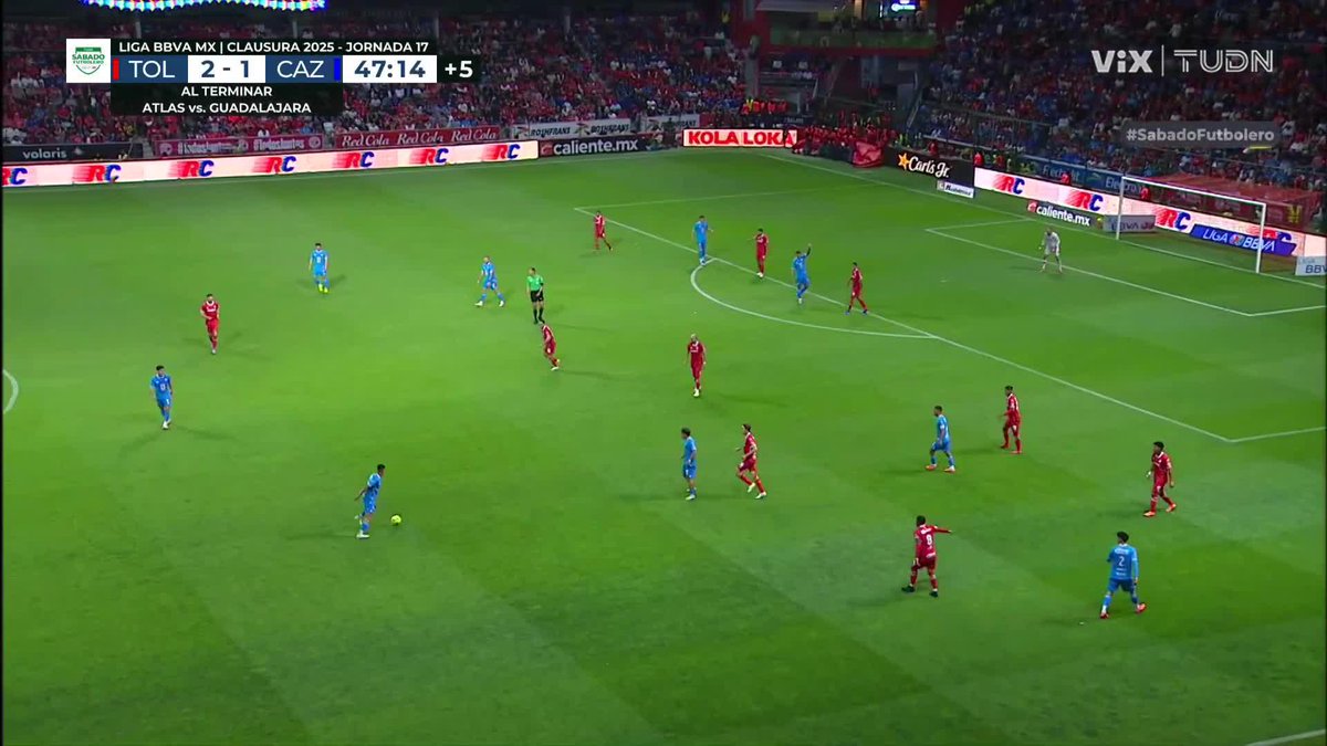 Que golazo metió Rotondi. Partidazo el Toluca vs Cruz Azul. De liguilla.