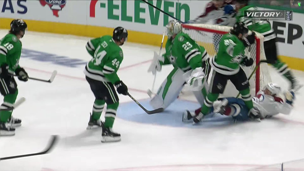 you may not see a weirder goal for the remainder of the playoffs 🤨