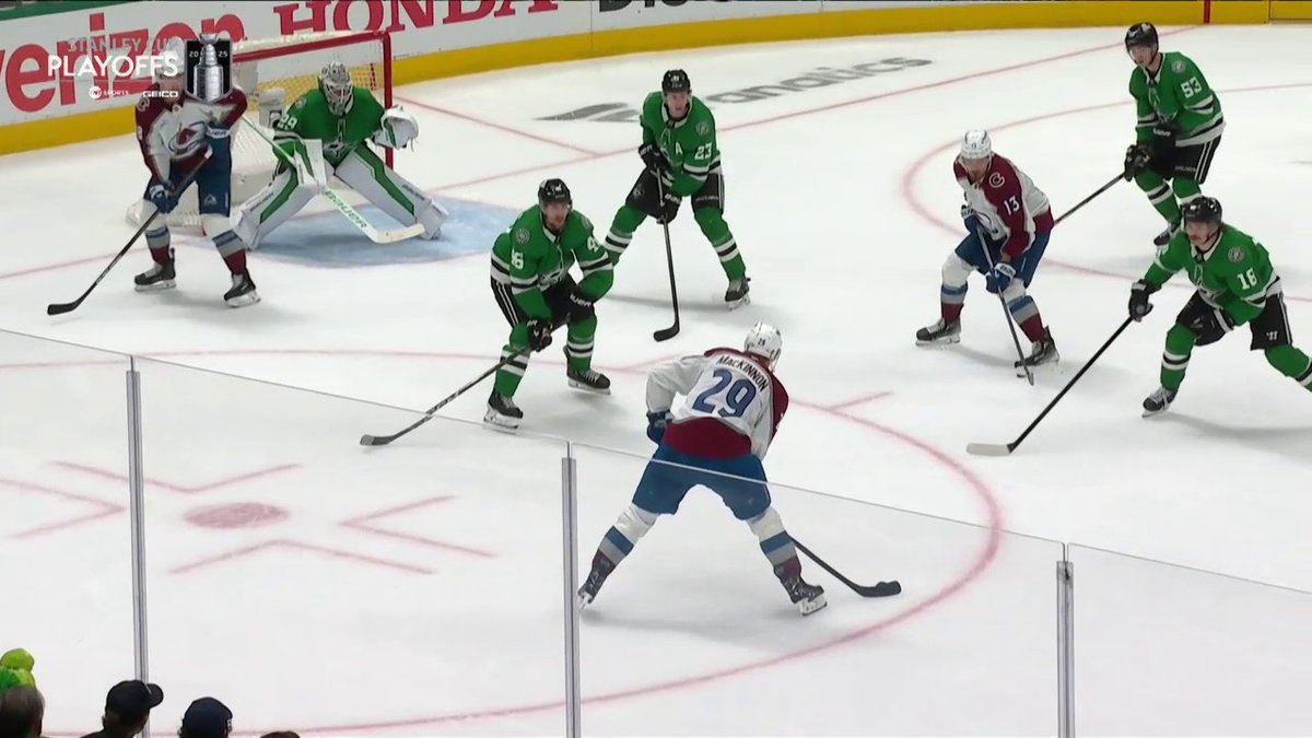 Nathan MacKinnon gives the x - Colorado Avalanche a 2-0 lead! ๐จ #StanleyCup ๐บ๐ธ: NHLonTNT & HBO Max Sports โก๏ธ ๐จ๐ฆ: Sportsnet or stream on Sportsnet+ โก๏ธ