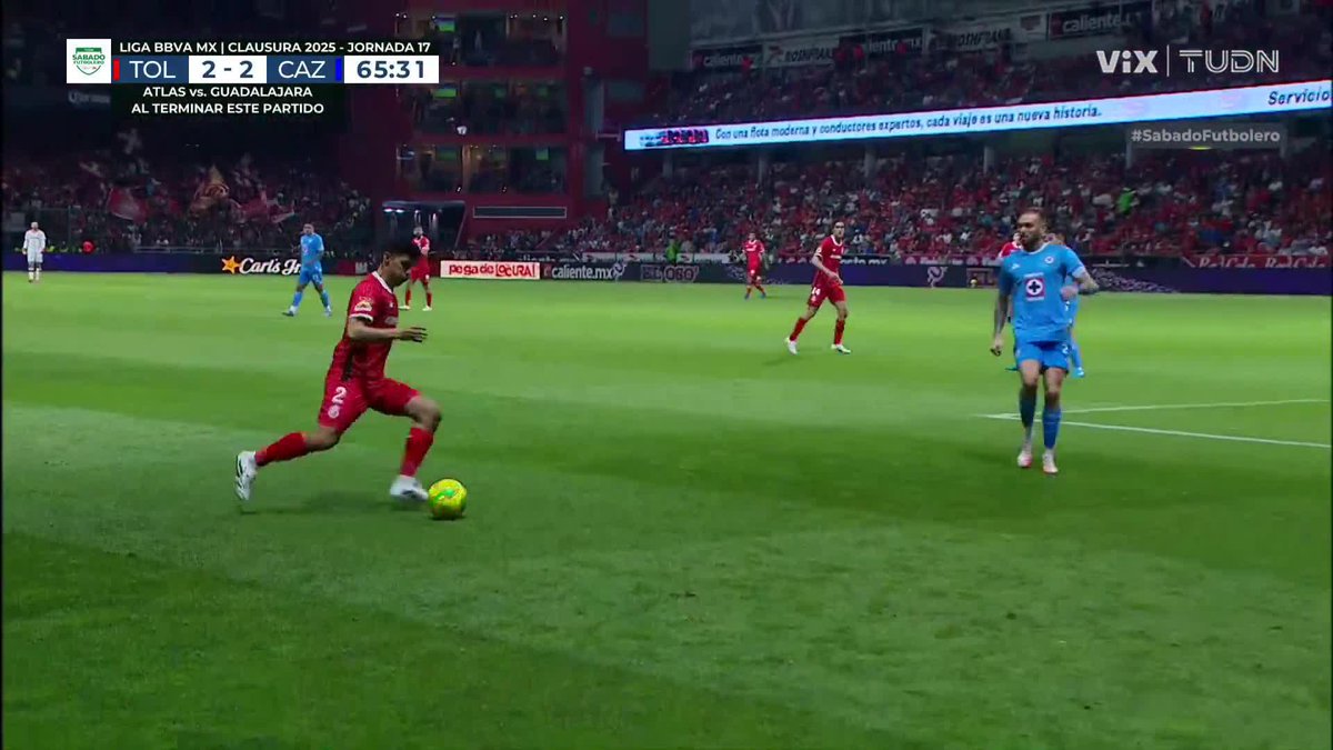 ¡Gol anulado a Paulinho! Fuera de juego del delantero portugués #SabadoFutbolero