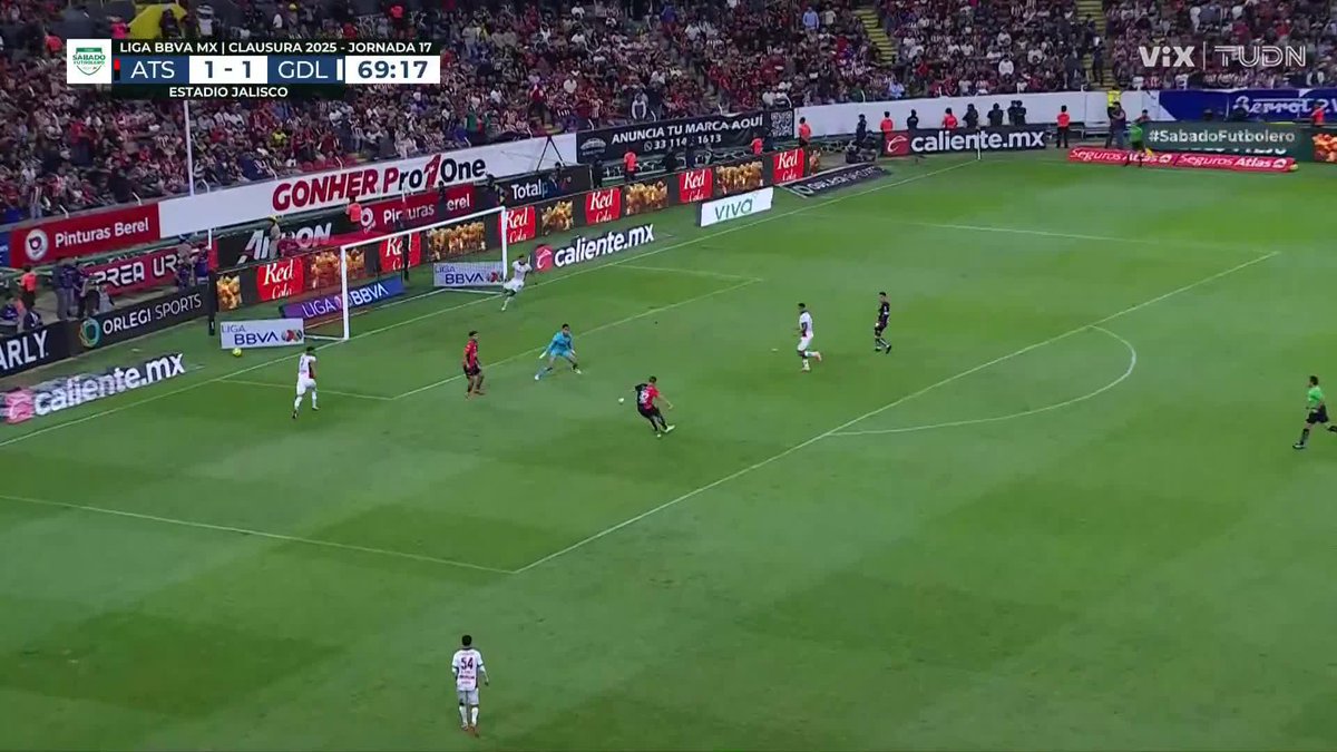 ¡Romo saca el balón de la línea! Atlas perdona al rebaño #SabadoFutbolero
