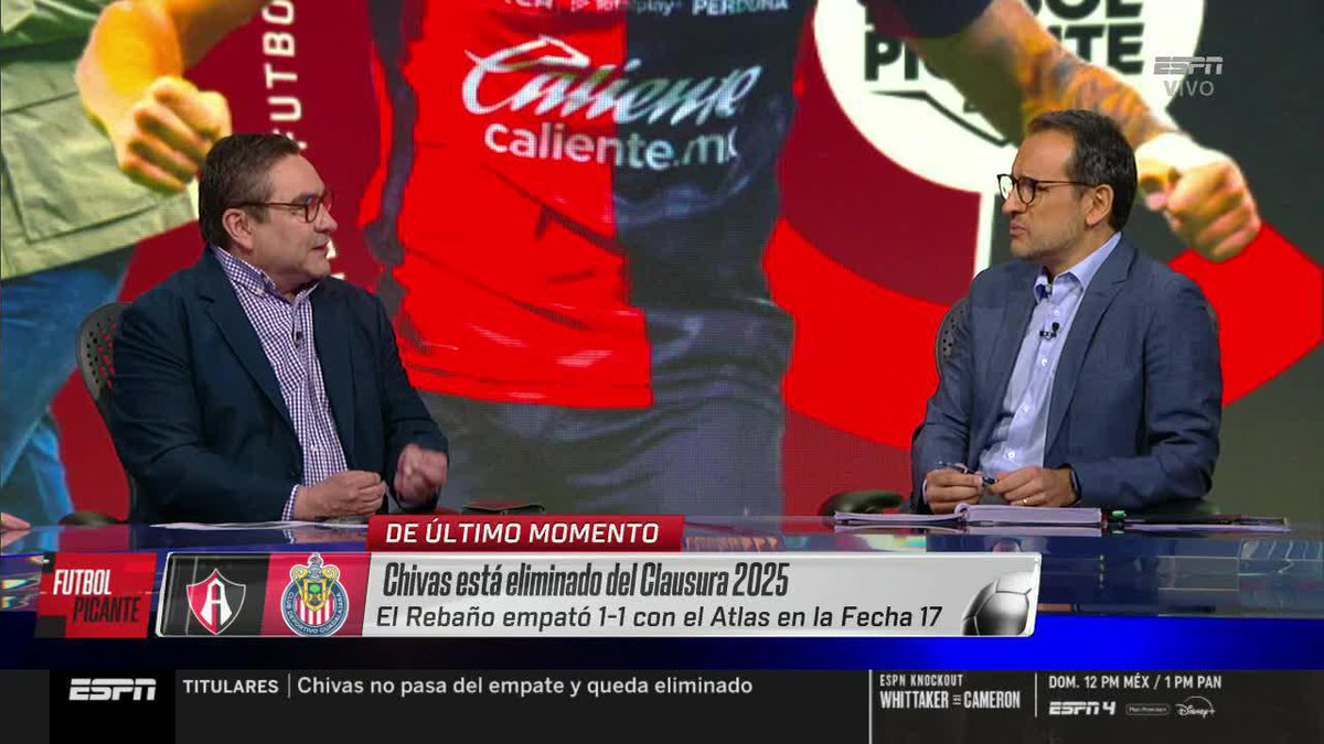 💥 "QUÉ BUENO QUE EL GUADALAJARA NO CLASIFIQUE" 💥 "PREFIERO VER A LOS PUMAS" 💥 "SE PASARON DE LANZA CON CHICHARITO" FUERTE CRÍTICA DE Jorge Pietrasanta 𝗡𝗼 𝘁𝗲 𝗽𝗶𝗲𝗿𝗱𝗮𝘀 𝗙𝘂𝘁𝗯𝗼𝗹 𝗣𝗶𝗰𝗮𝗻𝘁𝗲 𝗡𝗼𝗰𝗵𝗲 𝗮 𝗹𝗮𝘀 𝟭𝟭𝗽𝗺 𝗽𝗼𝗿 𝗘𝗦𝗣𝗡 𝘆 #𝗗𝗶𝘀𝗻𝗲𝘆𝗣𝗹𝘂𝘀.