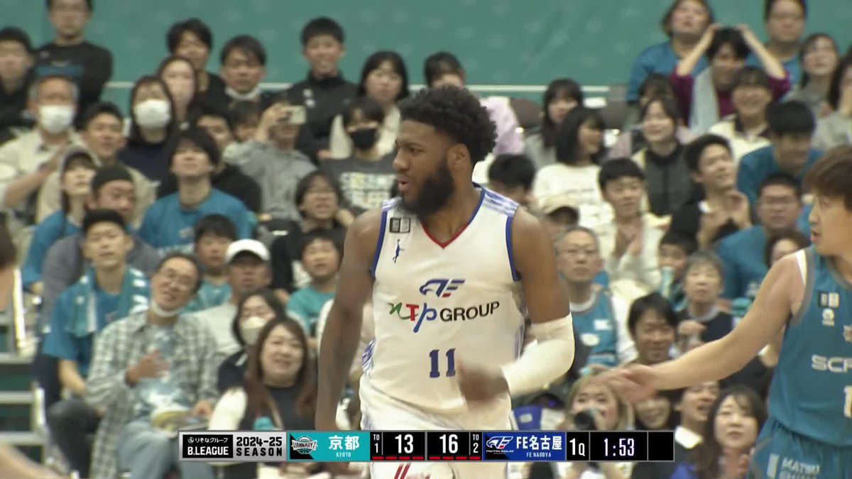 ハンドリングが上手すぎる😳 FE名古屋#11 ヘンリーが持ち前のスキルでディフェンスを翻弄！ ファイティングイーグルス名古屋 📡バスケットLIVEで生配信中 #Bリーグ #りそなグループ