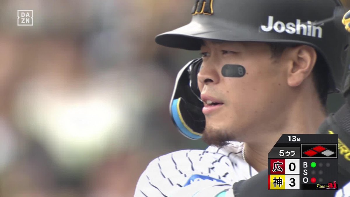 西宮に轟く打球音 佐藤輝明 この日2本目、7号3ラン 全6打点を叩き出す大暴れ ⚾プロ野球(2025/4/20) 🌸阪神×広島 📱Live on DAZN #オレをみろ #阪神タイガース